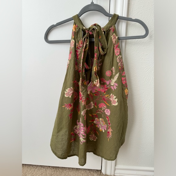 Free People Floral Sleeveless Top | XS - Picture 2 of 3